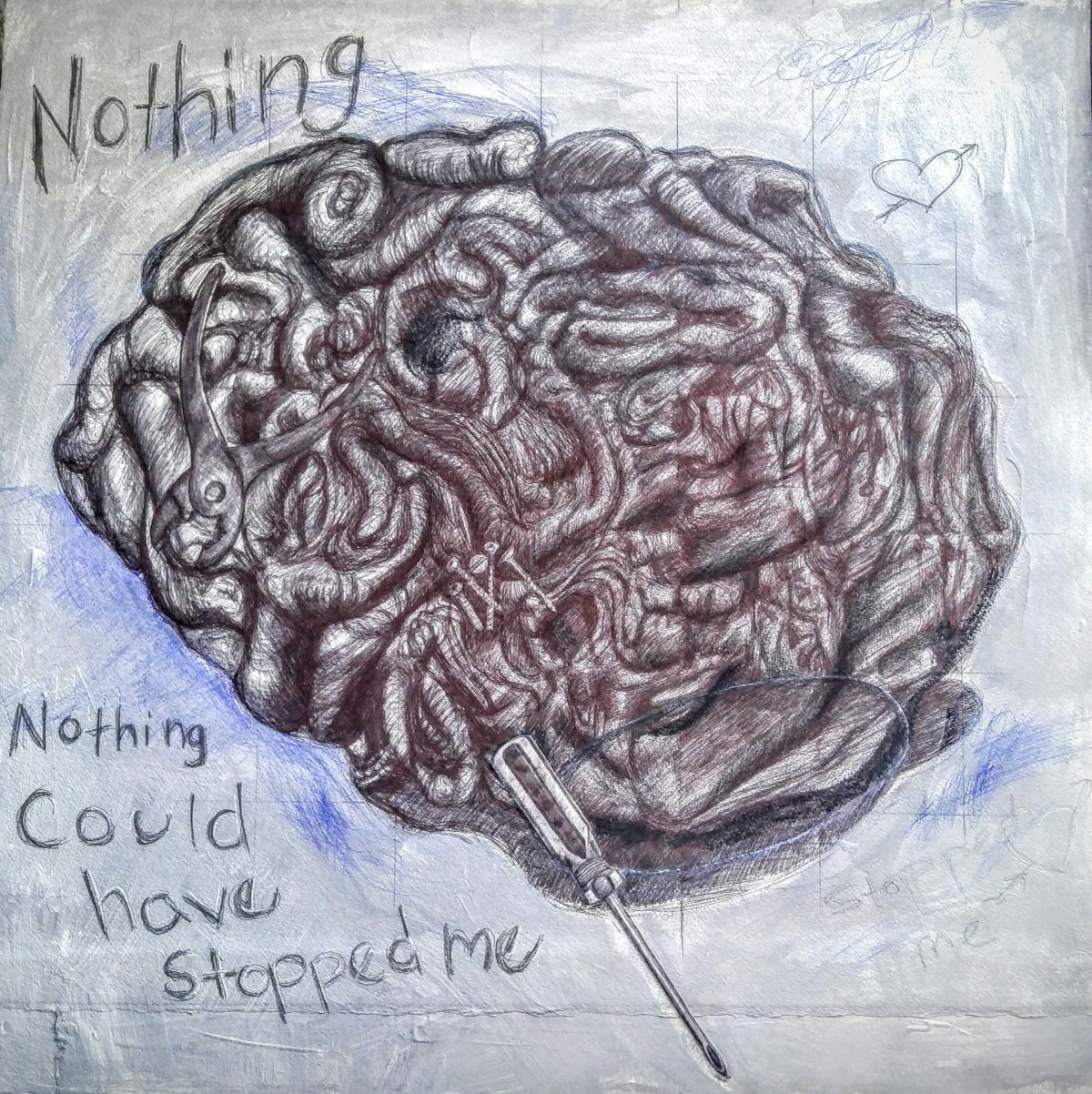 Nothing Could Have Stopped Me 1. Mixed Media. 2016